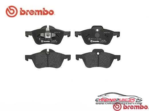 Achat de BREMBO P 06 030 Kit de plaquettes de frein, frein à disque pas chères