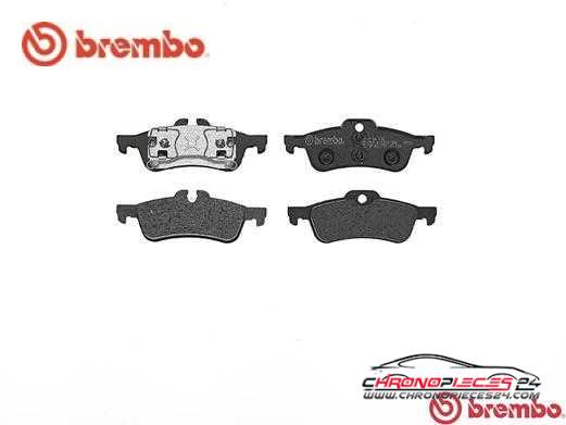 Achat de BREMBO P 06 032 Kit de plaquettes de frein, frein à disque pas chères