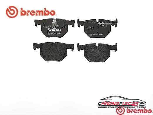 Achat de BREMBO P 06 033 Kit de plaquettes de frein, frein à disque pas chères