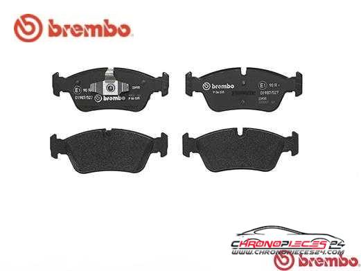 Achat de BREMBO P 06 035 Kit de plaquettes de frein, frein à disque pas chères