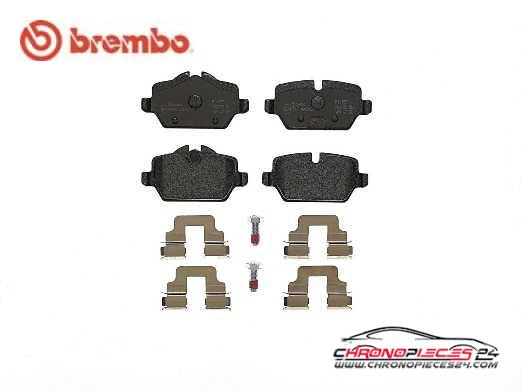 Achat de BREMBO P 06 037 Kit de plaquettes de frein, frein à disque pas chères