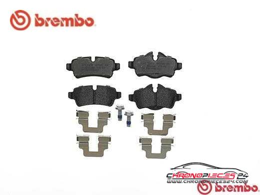 Achat de BREMBO P 06 052 Kit de plaquettes de frein, frein à disque pas chères