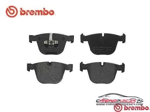 Achat de BREMBO P 06 053 Kit de plaquettes de frein, frein à disque pas chères