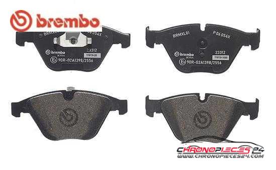 Achat de BREMBO P 06 054X Kit de plaquettes de frein, frein à disque pas chères