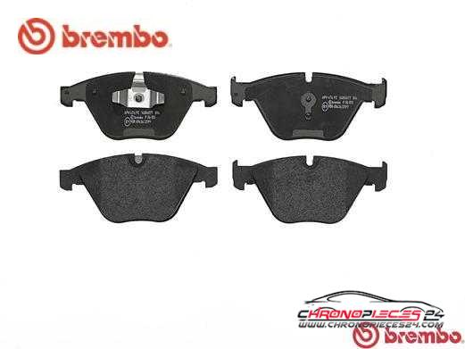 Achat de BREMBO P 06 055 Kit de plaquettes de frein, frein à disque pas chères