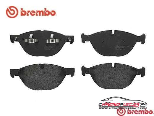 Achat de BREMBO P 06 058 Kit de plaquettes de frein, frein à disque pas chères