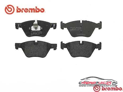 Achat de BREMBO P 06 060 Kit de plaquettes de frein, frein à disque pas chères