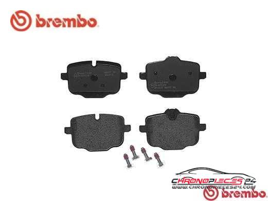 Achat de BREMBO P 06 061 Kit de plaquettes de frein, frein à disque pas chères