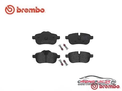 Achat de BREMBO P 06 062 Kit de plaquettes de frein, frein à disque pas chères