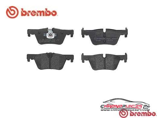 Achat de BREMBO P 06 071 Kit de plaquettes de frein, frein à disque pas chères