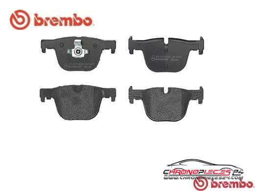 Achat de BREMBO P 06 072 Kit de plaquettes de frein, frein à disque pas chères