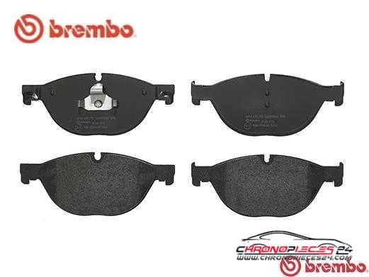 Achat de BREMBO P 06 076 Kit de plaquettes de frein, frein à disque pas chères