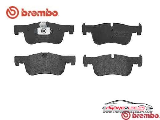 Achat de BREMBO P 06 078 Kit de plaquettes de frein, frein à disque pas chères