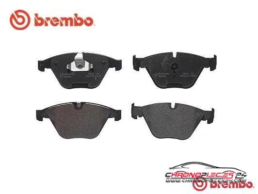 Achat de BREMBO P 06 081 Kit de plaquettes de frein, frein à disque pas chères