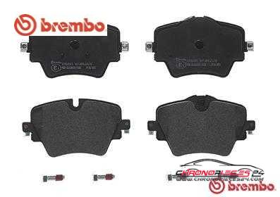 Achat de BREMBO P 06 093 Kit de plaquettes de frein, frein à disque pas chères