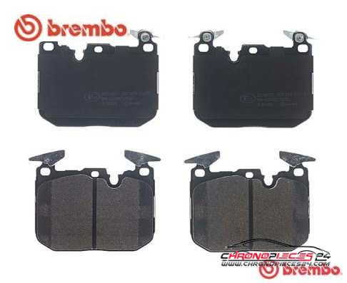 Achat de BREMBO P 06 096 Kit de plaquettes de frein, frein à disque pas chères