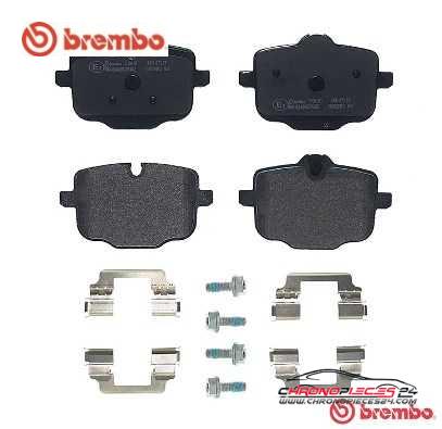 Achat de BREMBO P 06 101 Kit de plaquettes de frein, frein à disque pas chères