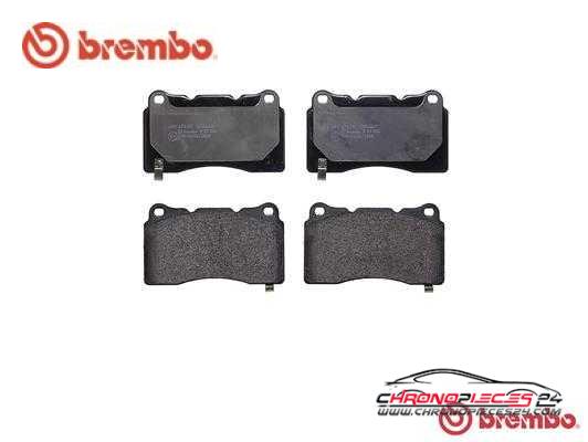 Achat de BREMBO P 09 004 Kit de plaquettes de frein, frein à disque pas chères