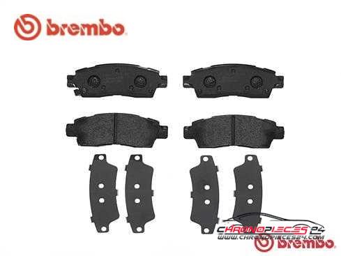 Achat de BREMBO P 10 010 Kit de plaquettes de frein, frein à disque pas chères