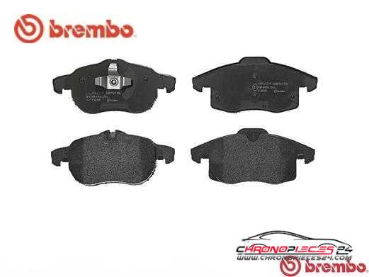 Achat de BREMBO P 10 011 Kit de plaquettes de frein, frein à disque pas chères