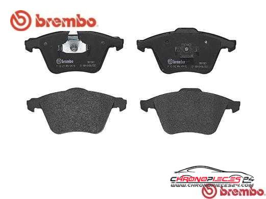 Achat de BREMBO P 10 012 Kit de plaquettes de frein, frein à disque pas chères