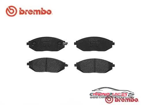 Achat de BREMBO P 10 054 Kit de plaquettes de frein, frein à disque pas chères