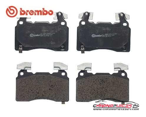 Achat de BREMBO P 10 064 Kit de plaquettes de frein, frein à disque pas chères