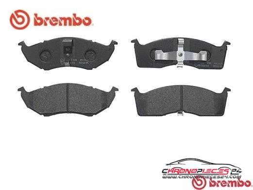 Achat de BREMBO P 11 008 Kit de plaquettes de frein, frein à disque pas chères