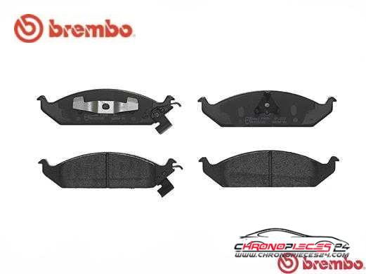 Achat de BREMBO P 11 011 Kit de plaquettes de frein, frein à disque pas chères