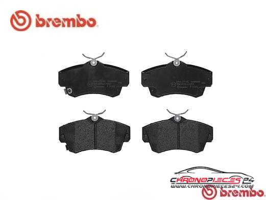 Achat de BREMBO P 11 012 Kit de plaquettes de frein, frein à disque pas chères