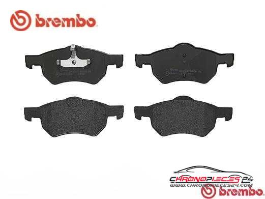 Achat de BREMBO P 11 013 Kit de plaquettes de frein, frein à disque pas chères