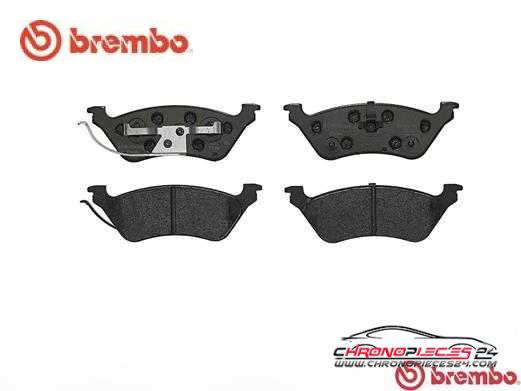 Achat de BREMBO P 11 014 Kit de plaquettes de frein, frein à disque pas chères