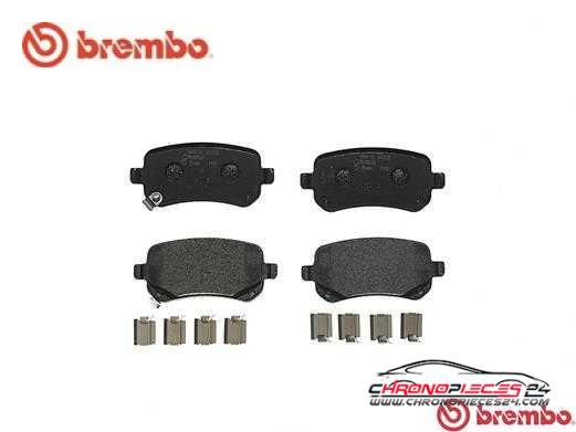 Achat de BREMBO P 11 021 Kit de plaquettes de frein, frein à disque pas chères