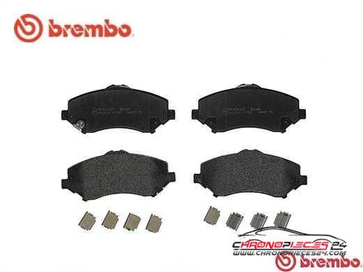 Achat de BREMBO P 11 022 Kit de plaquettes de frein, frein à disque pas chères