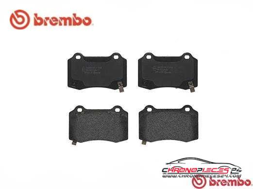 Achat de BREMBO P 11 024 Kit de plaquettes de frein, frein à disque pas chères