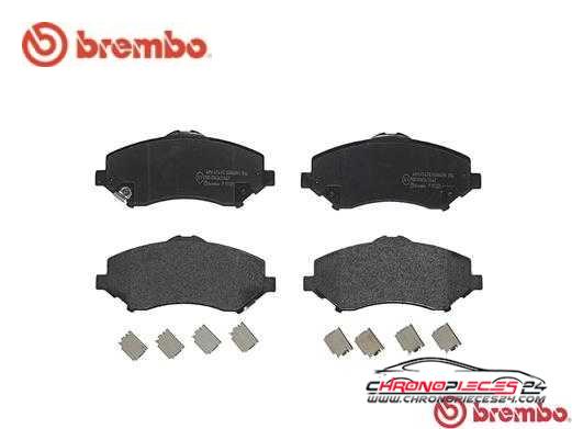 Achat de BREMBO P 11 025 Kit de plaquettes de frein, frein à disque pas chères