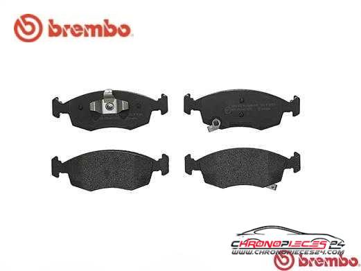 Achat de BREMBO P 11 031 Kit de plaquettes de frein, frein à disque pas chères