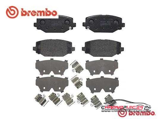 Achat de BREMBO P 11 032 Kit de plaquettes de frein, frein à disque pas chères