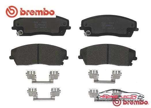 Achat de BREMBO P 11 041 Kit de plaquettes de frein, frein à disque pas chères