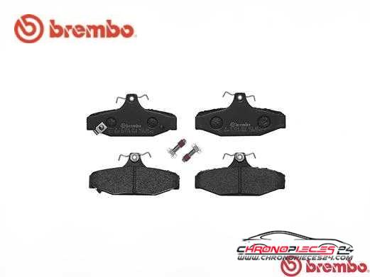 Achat de BREMBO P 15 004 Kit de plaquettes de frein, frein à disque pas chères