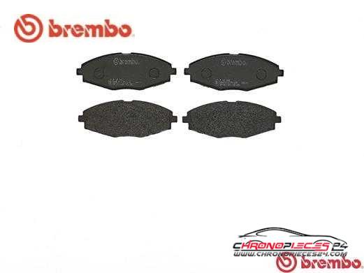 Achat de BREMBO P 15 006 Kit de plaquettes de frein, frein à disque pas chères