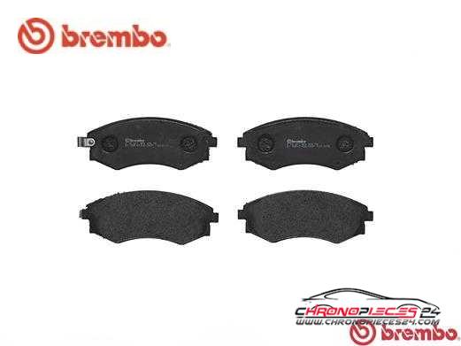 Achat de BREMBO P 15 011 Kit de plaquettes de frein, frein à disque pas chères