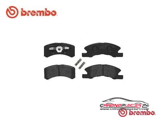 Achat de BREMBO P 16 011 Kit de plaquettes de frein, frein à disque pas chères