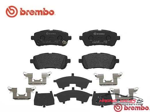 Achat de BREMBO P 16 013 Kit de plaquettes de frein, frein à disque pas chères