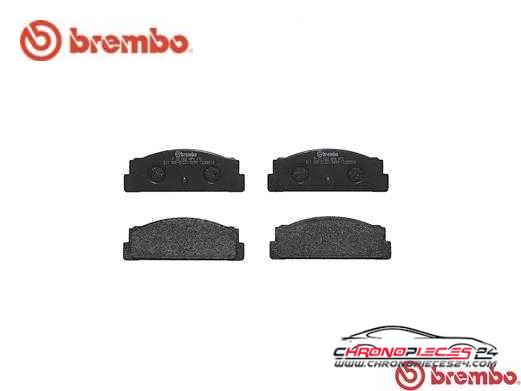 Achat de BREMBO P 23 002 Kit de plaquettes de frein, frein à disque pas chères