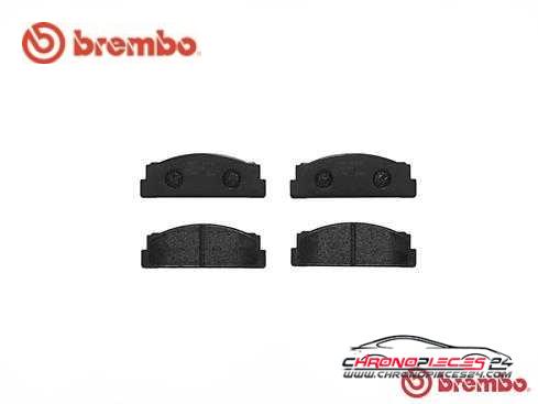 Achat de BREMBO P 23 003 Kit de plaquettes de frein, frein à disque pas chères