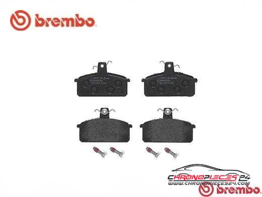 Achat de BREMBO P 23 018 Kit de plaquettes de frein, frein à disque pas chères