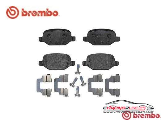 Achat de BREMBO P 23 064 Kit de plaquettes de frein, frein à disque pas chères