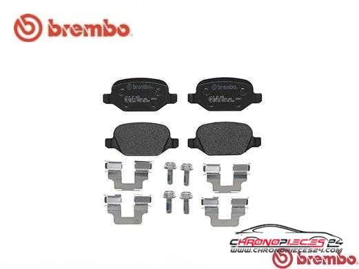 Achat de BREMBO P 23 065 Kit de plaquettes de frein, frein à disque pas chères