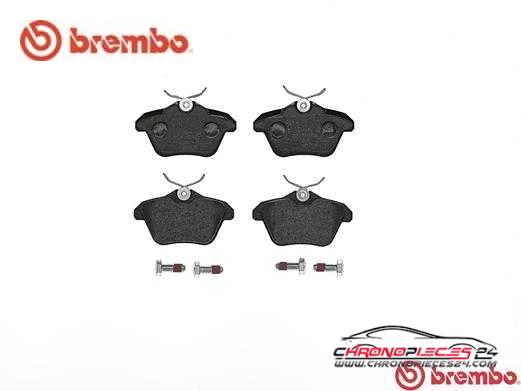 Achat de BREMBO P 23 067 Kit de plaquettes de frein, frein à disque pas chères